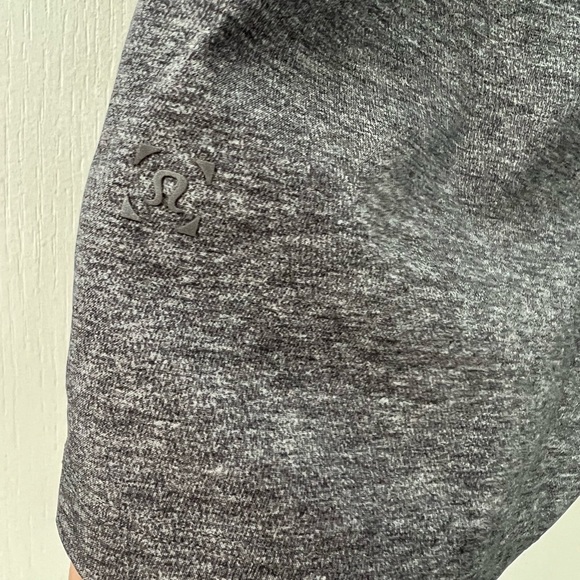 Lululemon T.H.E. Short *Linerless 9" Heathered Texture Printed Greyt Deep Coal - Picture 10 of 14